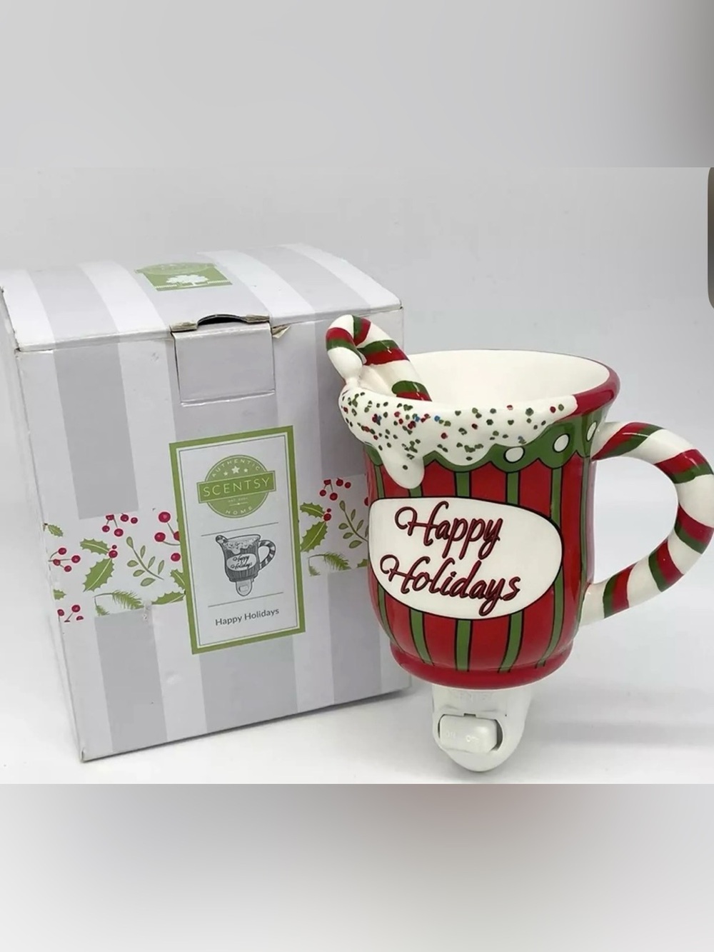 Scentsy Happy Holidays Nightlight Plug-In Warmer